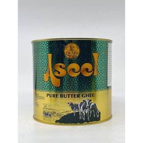 Aseel Halal Pue Butte Ghee Fom Fom UAE 아랍에미리트산 아실 할랄 퓨어 버터 (Ghee), 3개, 1.6L