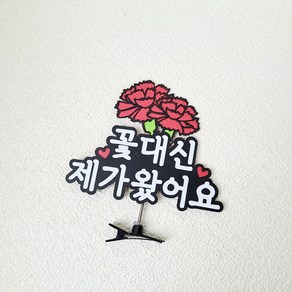 소소애 카네이션 어버이날 스승의날 머리띠 머리핀 토퍼