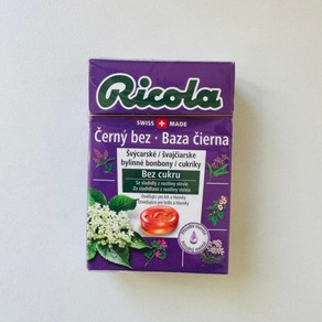 리콜라 앨더 허브캔디 플라워 Ricola 무설탕 40g, 1개