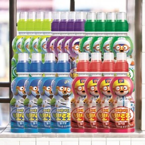 뽀로로음료 235ml 딸기4+사과4+밀크4+샤인머스켓4+블루베리4, 1개