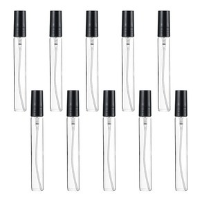 27리빙 간편한 충전 휴대용 향수 공병, pp캡 블랙 10ml, 20개