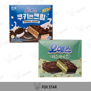 여우별) 해태 오예스피스타치오 오예스쿠키앤크림 2종, 360g, 1개