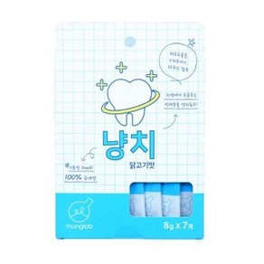 고양이 손쉬운 양치 구강관리 츄잉 브러쉬 치카츄르 냥치 (8gx7p), 56g, 7개
