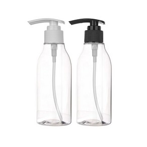 허브스프레이 100~500ml 디스펜서(로션펌프)용기, 200ml, 1개, 투명용기(F) 흰색캡