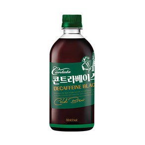 칸타타 콘트라베이스 디카페인 블랙 500ml, 10개