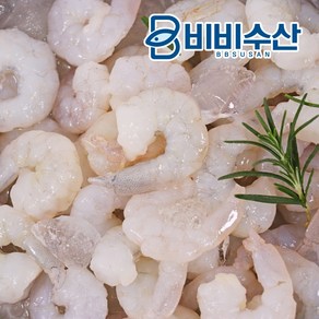 새우살 900g 특품 사이즈 좋은 깐새우 냉동 손질 흰다리새우살, 1개, 생새우살 900g 71/90 (140-170미)