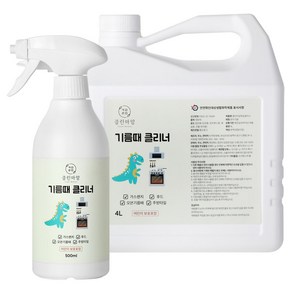 클린마망 초강력 기름때제거제 4L+500ml, 1개, 4.5L