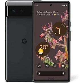 Google Pixel 6 5G 미국 버전 128GB 스토미 블랙 - (자급제 미국 아마존 리뉴), 잠금 해제