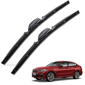 BMW X4 전차종 순정(호환)형 자동차 프리미엄 하이브리드 와이퍼 윈도우브러쉬 1+1세트, X4 F26-PR650+500mm커넥터C