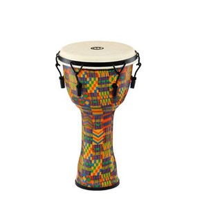 Meinl Tunable 젬베이 10인치(25.5cm) PVC 재질 Kenyan Quilt PMDJ2-M-G