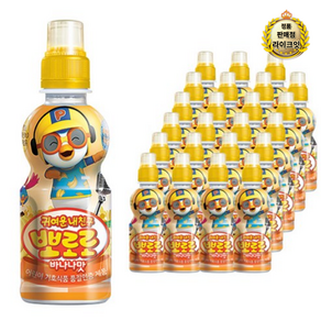 뽀로로 귀여운 내친구 어린이 음료 235 ml, 235ml, 192개