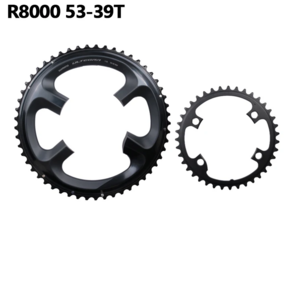 울테그라 R8000 105 R7000 11 단 로드 바이크 체인 링 50-34T 52-36T 53-39T 110BCD 34T 36T 39T 50T 52T 53T 53T 53T, 1개, R8000 53-39T