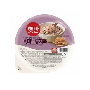 (실온)[CJ제일제당]햇반 흑미누룽지죽, 15개, 205g