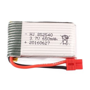 SYMA X14W 드론배터리 드론부품 모터모음, 02. (X14W) 3.7v 650mah(HC), 1개