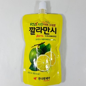 한국팜제약 깔라만시 200ml (무료배송) 프리미엄 리얼 자연야생 그대로 깔라만시 착즙액 100%, 5개