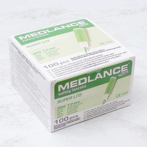 한독 메드란스 플러스 일회용 자동란셋 채혈기 30G, 100개입, 1개