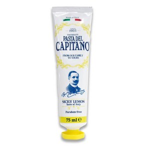 카피타노 치약 75ml - 시칠리 레몬, 시칠리레몬 노랑, 1개