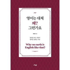 영어는 대체 왜? 그런가요:원리를 아는 사람이 영어를 잘하는 이유, 사회평론, 9791162731642, 채서영 저