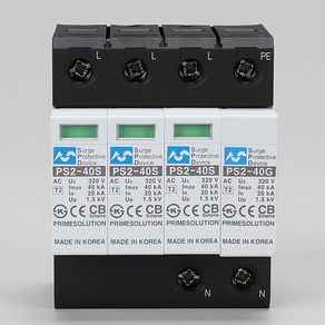 SPD 서지보호기 40G 케이블형 PS2-40S 3P, 1개