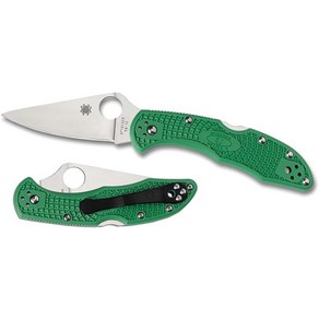 스파이더 코 델리카 4 직날 Spyderco Delica 4 C11PBK