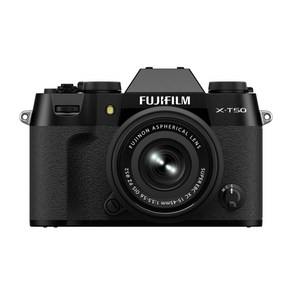 (FUJIFILM) X-T50 (XF15-45) F X-T50LK-1545-B 후지 필름 미러리스 일안 카메라 렌즈, 02 블랙_02 렌즈 키트