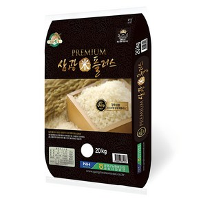 농협 강화섬쌀 삼광미플러스 백미, 특등급, 20kg, 1개