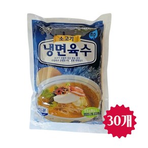 샘골 소고기 냉면육수 시원 감칠맛 깊은맛, 30개, 310ml