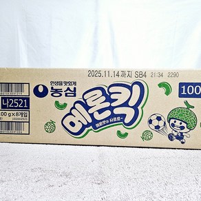 농심 메론킥, 1박스, 800g