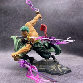 체인소맨 피규어 굿즈 원피스 Roronoa Zoro Anime Statue PVC 액션 피겨 콜렉션 모델 완구 선물 10cm 117995