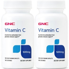 GNC 비타민 C 500mg, 2개, 100정