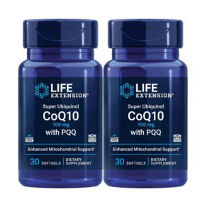 라이프익스텐션 Supe Ubiquinol CoQ10 PQQ 2병, 30정, 2개