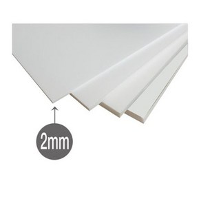 폼보드600x900mm 두께2T(2mm) 5장