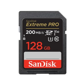 샌디스크 Exteme Po 익스트림 프로 SD 메모리카드, 1개, 128GB