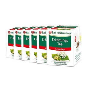 Bad Heilbunne Ekaltungs 티 2g x 8개입 6팩, 6개