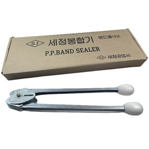 세정공업사 PP밴드용 결속기 집게 봉합기 19mm, 1개