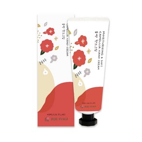 [유기농] 제주 플라워 핸드크림-동백향45ml 호랑이풀&마유 백년초 애기감귤 4종택1 보습, 1개, 45ml