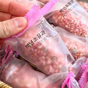 농가살리기 국내산 찹쌀로 만든 전통 유과 2종 (찹쌀/백년초), 백년초 유과, 2개, 80g