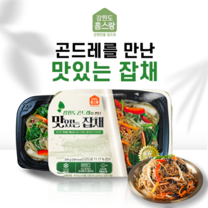 [홈스랑] 강원도 곤드레를 만난 맛있는 잡채(200g ), 6개, 200g