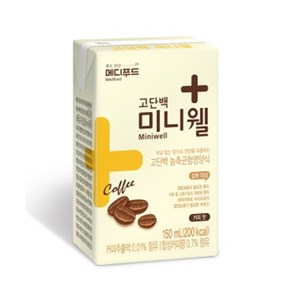 메디푸드 미니웰 커피맛(150ml 24팩) 균형영양식, 24개, 150ml