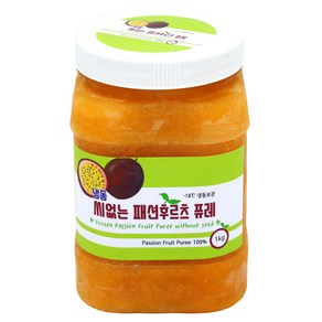 씨없는 패션후르츠 퓨레1kg