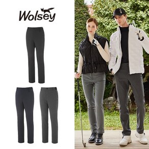 Wolsey 23FW 남성 헤리티지 융기모 골프팬츠 3종