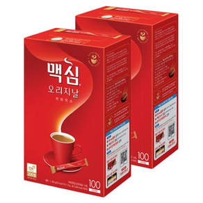 맥심 오리지날 커피믹스, 11.8g, 100개입, 14개