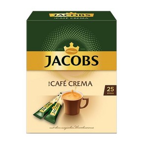 Jacobs Type Café Cema Sticks 제이콥스 타입 카페 크레마 스틱 45g 25회분, 1개, 25개입