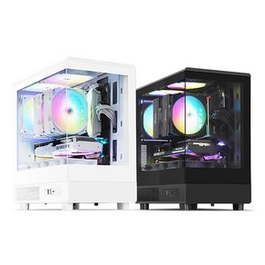 darkFlash DB330M RGB 강화유리 (블랙) 케이스-미들타워