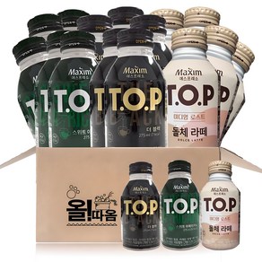 올따옴기획 티오피 스위트아메리카노+블랙+돌체라떼x6개씩