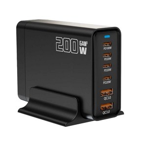 고속 멀티 충전기 급속 멀티 대량 휴대폰 200W