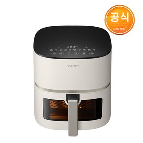 쿠첸 전자식 에어프라이어 5L 아이보리 COV-C050I /공기순환시스템/자동레시피모드