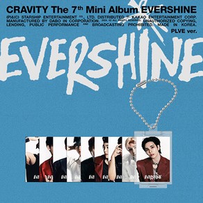 [PLVE ve.] [CRAVITY] 크래비티 미니앨범 7집 랜덤1종 EVERSHINE / 이미지 카드(1종)+포토카드(랜덤 1종) / CD아님