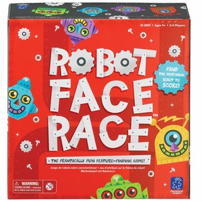 러닝리소스 EI-2889 로봇 얼굴 맞추기 Robot Face Race 보드게임, 1개