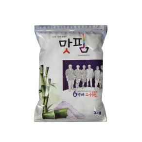 6형제소금밭 신안 천일염 함초소금 대용량팩, 1개, 3kg
